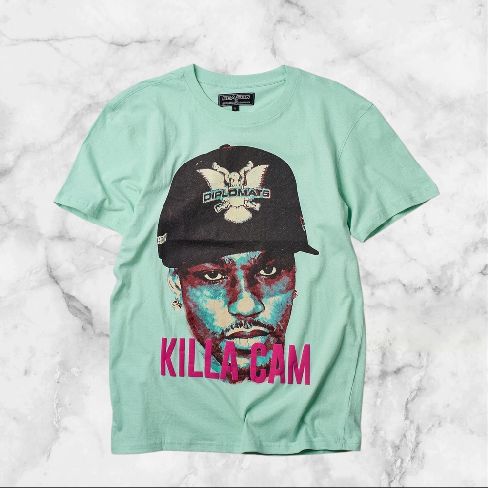 Reason Mint Green Killa Cam Graphic Tee